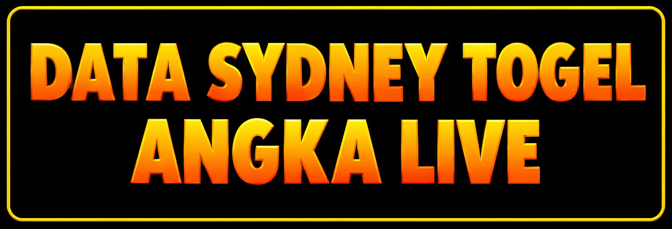Data Sydney Angka Live